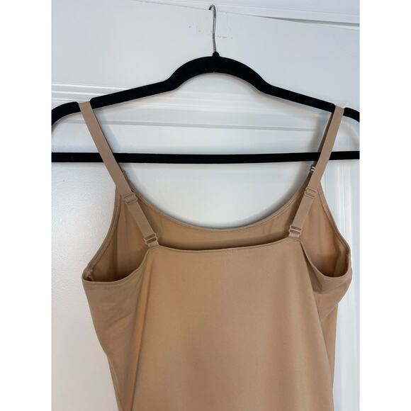 SPANX supersmooth™ Socialight Slip Dress Shapewear Natural Glam Women Size Large - Picture 3 of 6